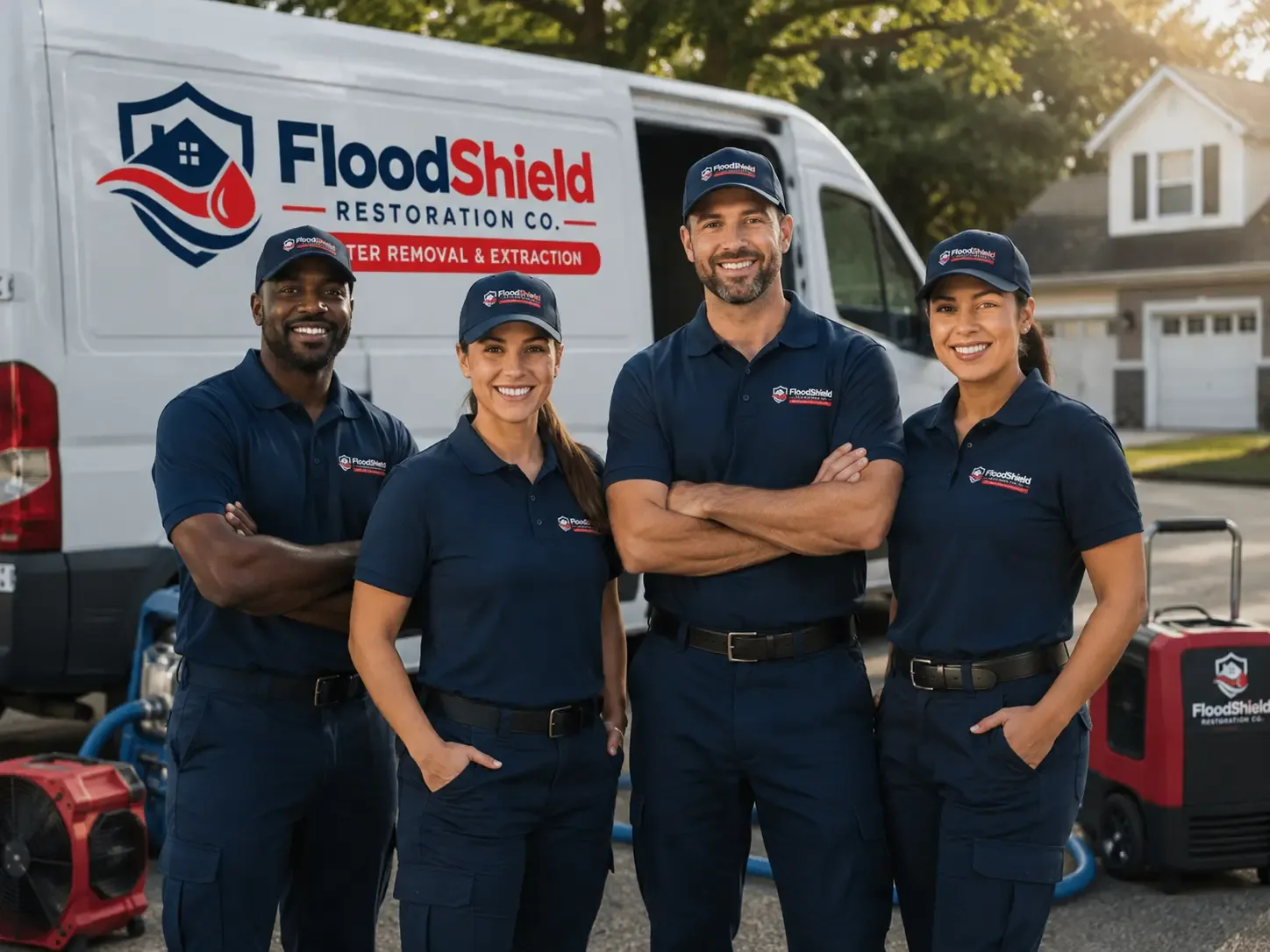 Flood Damage Restoration company in Burgoon, OH