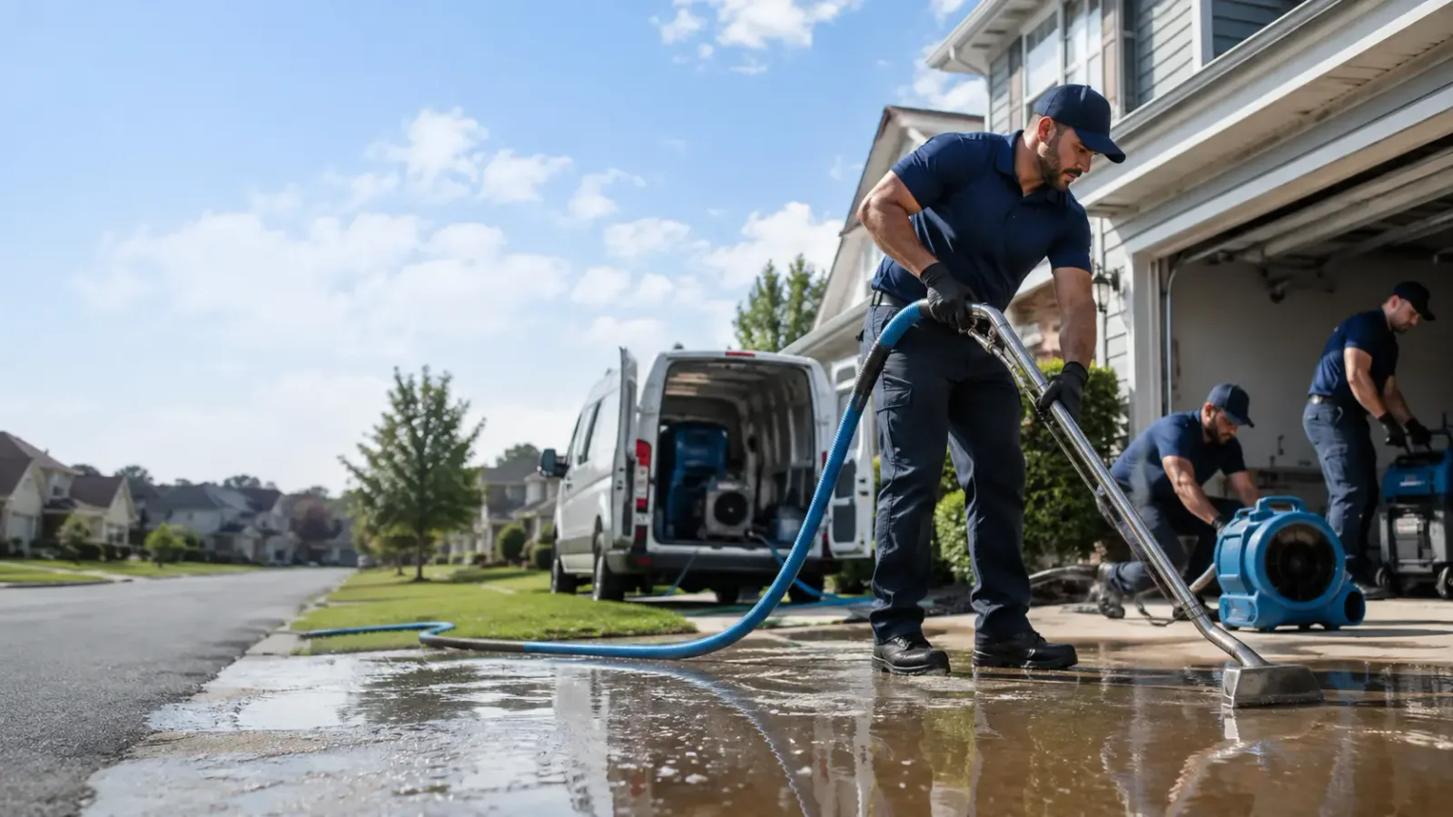 Flood Damage Restoration in Burgoon, OH